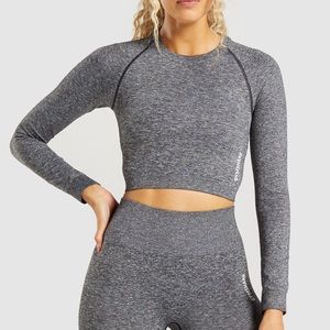 Gymshark Adapt Seamless Long Sleeve Crop Top